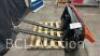 DESCRIPTION 2024 HYDRAULIC PALLET FORKS ADJUSTABLE ATTACHMENT BRAND / MODEL: SN-TPC01-48 ADDITIONAL INFORMATION SN# XN-00015, 4000 LB. CAPACITY. SIZE - 3