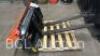 DESCRIPTION 2024 HYDRAULIC PALLET FORKS ADJUSTABLE ATTACHMENT BRAND / MODEL: SN-TPC01-48 ADDITIONAL INFORMATION SN# XN-00015, 4000 LB. CAPACITY. SIZE - 6