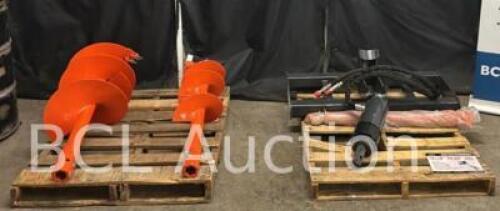 DESCRIPTION 2024 AUGER DRIVE SET. BRAND / MODEL: XN-LXZ01-18 ADDITIONAL INFORMATION W/ 12" AND 18" AUGERS, 50 R ROTATING SPEED. LOCATION BAY 6 QTY 1