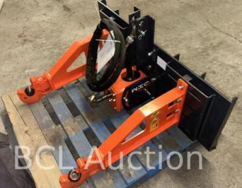 DESCRIPTION 2024 3 POINT HITCH ADPATE ATTACHMENT BRAND / MODEL: XN-SPQ01-02 ADDITIONAL INFORMATION SN# XN-00016, 45-90 HP, 600R ROTATING SPEED. CLASS