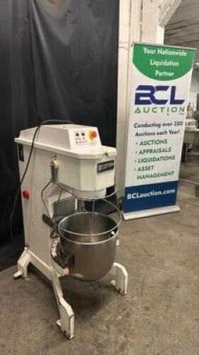 DESCRIPTION DOYON 40 QT MIXER. BRAND / MODEL: DOYON BTF-040 ADDITIONAL INFORMATION 1 PHASE, 208-240 AMP. W/ BOWL AND PADDLE. LOCATION BAY 6 QTY 1