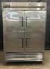 DESCRIPTION TRUE TWO DOOR / SPLIT DOOR FREEZER. BRAND / MODEL: TRUE T-49F-4 ADDITIONAL INFORMATION SN# 7586003, 115 VOLT, 1 PHASE. TESTED AND WORKING.