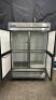 DESCRIPTION TRUE TWO DOOR / SPLIT DOOR FREEZER. BRAND / MODEL: TRUE T-49F-4 ADDITIONAL INFORMATION SN# 7586003, 115 VOLT, 1 PHASE. TESTED AND WORKING. - 7