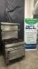 DESCRIPTION JADE RANGE SIX BURNER RANGE W/ LOWER CONVENTIONAL OVEN. BRAND / MODEL: JADE RANGE ADDITIONAL INFORMATION NATURAL GAS. W/ STAINLESS DOUBLE - 2