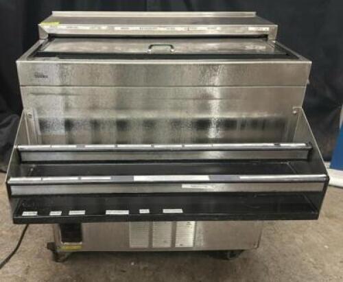 DESCRIPTION GLASTENDER 36" GLASS FROSTER W/ SPEED RAIL FRONT. BRAND / MODEL: GLASTENDER MF36-SF ADDITIONAL INFORMATION SN# 404 SS202, 115 VOLT, 1 PHAS