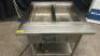 DESCRIPTION TWO WELL ELECTRIC STEAM TABLE. BRAND / MODEL: WELLS. LOCATION BAY 6 QTY 1 - 3