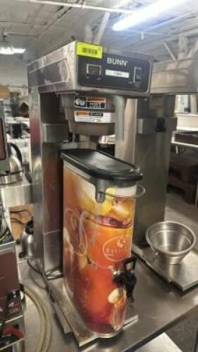 DESCRIPTION BUNN COMMERCIAL TEA BREWER W/ STAINLESS DECANTER. BRAND / MODEL: BUNN TU3 ADDITIONAL INFORMATION 120 VOLT, 1 PHASE LOCATION BAY 6 QTY 1
