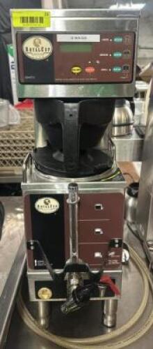DESCRIPTION CURTIS COMMERCIAL COFFEE BREWER W/ SATELLITE SERVER. BRAND / MODEL: CURTIS GEMSS63A1072 ADDITIONAL INFORMATION 110 VOLT, 1 PHASE LOCATION