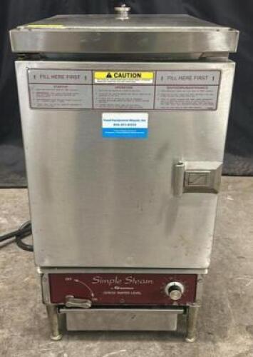 DESCRIPTION SOUTHBEND EZ5 COUNTER TOP STEAMER BRAND / MODEL: SOUTHBEND EZ5 ADDITIONAL INFORMATION 208 VOLT, 3 / 1 PHASE. SN# 04H76828-2 LOCATION BAY 6
