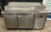 DESCRIPTION KAIRAK TWO DOOR SANDWICH PREP TOP. MISSING TOP LID BRAND / MODEL: KAIRAK KBP-605 ADDITIONAL INFORMATION 115 VOLT, 1 PHASE. NOT IN WORKING