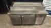 DESCRIPTION KAIRAK TWO DOOR SANDWICH PREP TOP. MISSING TOP LID BRAND / MODEL: KAIRAK KBP-605 ADDITIONAL INFORMATION 115 VOLT, 1 PHASE. NOT IN WORKING - 3