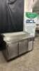 DESCRIPTION KAIRAK TWO DOOR SANDWICH PREP TOP. MISSING TOP LID BRAND / MODEL: KAIRAK KBP-605 ADDITIONAL INFORMATION 115 VOLT, 1 PHASE. NOT IN WORKING - 4