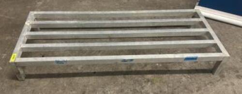 DESCRIPTION 48" ALUMINUM DUNNAGE RACK SIZE 48" LOCATION BAY 6 QTY 1