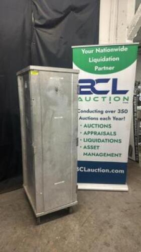 DESCRIPTION TWENTY PAN ENCLOSED TRAY RACK. ADDITIONAL INFORMATION ON CASTERS LOCATION BAY 6 QTY 1