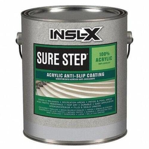 DESCRIPTION: (1) ANTI SLIP FLOOR COATING BRAND/MODEL: INSL-X #6GWC1 INFORMATION: GRAY PEARL RETAIL$: $70.30 SIZE: 1 GALLON QTY: 1