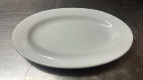 DESCRIPTION (12) 10" CHINA PLATTERS BRAND / MODEL: BUFFALO F801 D-17 THIS LOT IS: SOLD BY THE PIECE SIZE 10" LOCATION BAY 6 QTY 12