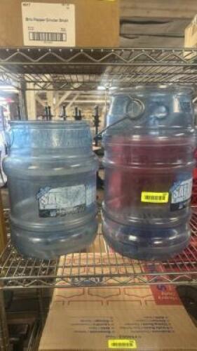 DESCRIPTION (2) PLASTIC ICE BUCKETS THIS LOT IS: SOLD BY THE PIECE LOCATION BAY 6 QTY 2