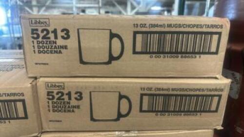 DESCRIPTION (2) CASES OF LIBBEY 5213 13 OZ GLASS MUGS BRAND / MODEL: LIBBEY 5213 ADDITIONAL INFORMATION 12 PER CASE, SOLD BY THE CASE LOCATION BAY 6 Q