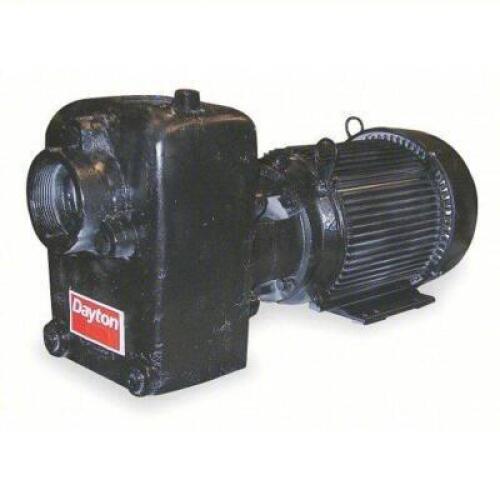 DESCRIPTION: (1) CENTRIFUGAL PUMP BRAND/MODEL: DAYTON #12N812 INFORMATION: SELF-PRIMING, 208-230/460V AC, 88 FT MAX HEAD, 3 IN COMPAT INTAKE AND DISCH