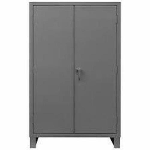 DESCRIPTION: (1) STORAGE CABINET BRAND/MODEL: DURHAM INFORMATION: GRAY, STEEL, SWING HANDLE SIZE: 48" X 24" X 82" RETAIL$: $1827.92 EA QTY: 1