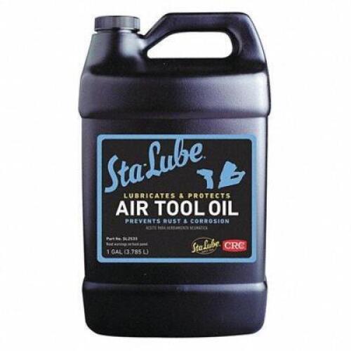 DESCRIPTION: (2) AIR TOOL OIL BRAND/MODEL: STA LUBE #19MZ76 INFORMATION: PETROLEUM BASED RETAIL$: $41.20 SIZE: 1 GALLON QTY: 2