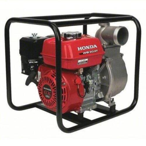 DESCRIPTION: (1) ENGINE DRIVEN UTILITY PUMP BRAND/MODEL: HONDA #6DLY9 INFORMATION: 4 4/5 HP, 3 IN NPT, 163 CC ENGINE SIZE, CENTRIFUGAL, ALUMINUM BODY