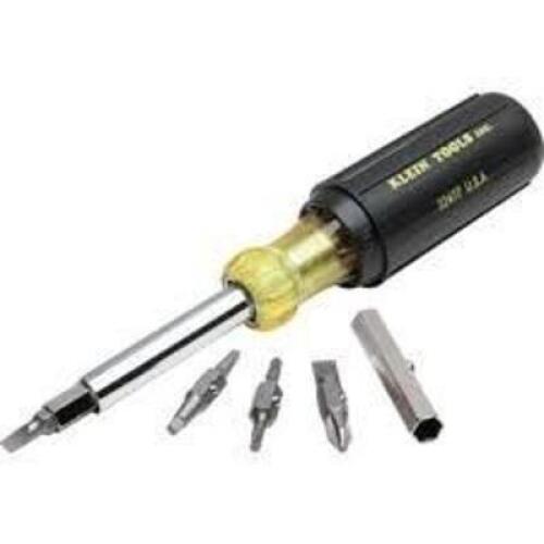 DESCRIPTION: (1) 10 IN 1 SCREWDRIVER BRAND/MODEL: KLEIN TOOLS #32477 INFORMATION: MULTI-BIT RETAIL$: $25.36 EA QTY: 1