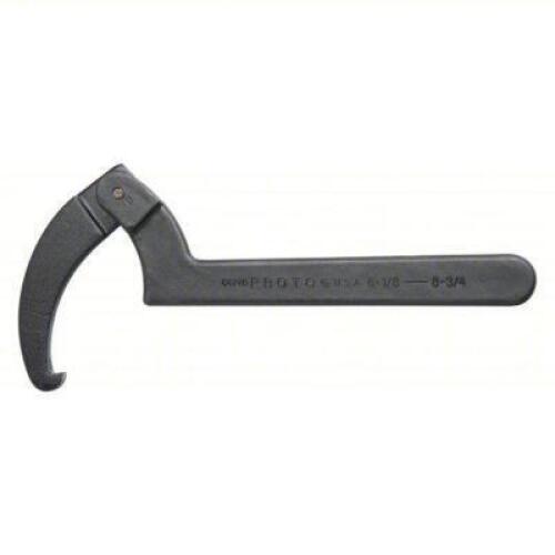 DESCRIPTION: (2) SPANNER WRENCH BRAND/MODEL: PROTO #806VU9 SIZE: 8 3/4 IN, 11 23/32 IN OVERALL LG, 15/32 IN HOOK THICK, 5/16 IN HOOK DP RETAIL$: $68.1