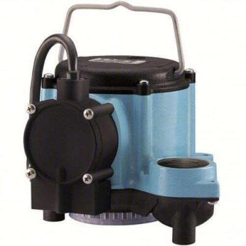 DESCRIPTION: (1) SUBMERSIBLE SUMP PUMP BRAND/MODEL: LITTLE GIANT #24WN62 INFORMATION: 1/3, DIAPHRAGM, INTEGRAL SIZE: 8 FT CORD LG RETAIL$: $246.54 EA