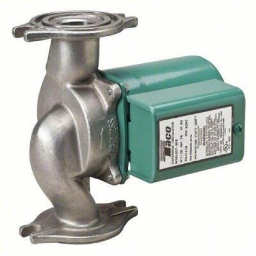 DESCRIPTION: (1) PORTABLE WATER CIRCULATING PUMP BRAND/MODEL: TACO #3GZV9 INFORMATION: STD, TACO, FLANGED, 1/25 HP, 115V AC, 10 FT MAX. HEAD RETAIL$: