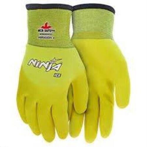 DESCRIPTION: (12) PAIRS OF WORK GLOVESBRAND/MODEL: MCR SAFETY #N9690HVLINFORMATION: FLUORESCENT YELLOWSIZE: LARGERETAIL$: $10.19 EAQTY: 12