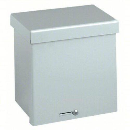 DESCRIPTION: (1) ENCLOSURE BRAND/MODEL: WIEGMANN #6JYU0 INFORMATION: STEEL, 3R SIZE: 24 IN NOMINAL HT, 24 IN NOMINAL WD, 6 IN NOMINAL DP, 24 IN OVERAL
