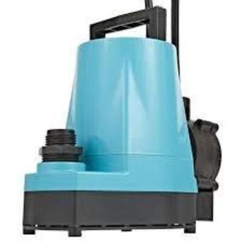 DESCRIPTION: (1) UTILITY SUBMERSIBLE PUMP BRAND/MODEL: LITTLE GIANT #505717 INFORMATION: 1/6 Horsepower, 23.3 gpm Flow Rate @ 5 Ft. of Head, Aluminum,