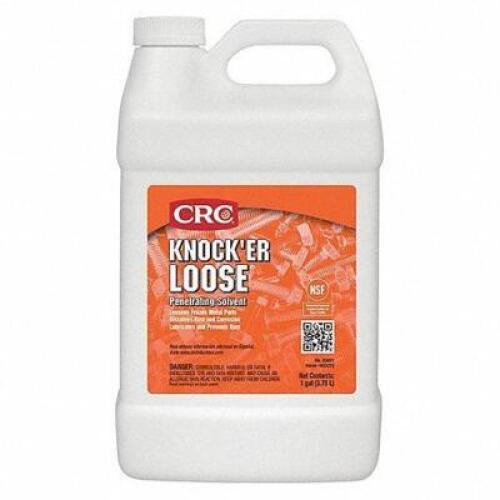 DESCRIPTION: (2) PENETRATING LUBRICANT BRAND/MODEL: CRC #3EED9 INFORMATION: PETROLEUM DISTILLATES RETAIL$: $60.00 EA SIZE: 1 GALLON QTY: 2