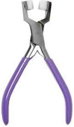 DESCRIPTION: (4) PAIRS OF NYLON JAW FORMING PLIERS BRAND/MODEL: COUSIN INFORMATION: PURPLE HANDLES RETAIL$: $8.99 EA QTY: 4