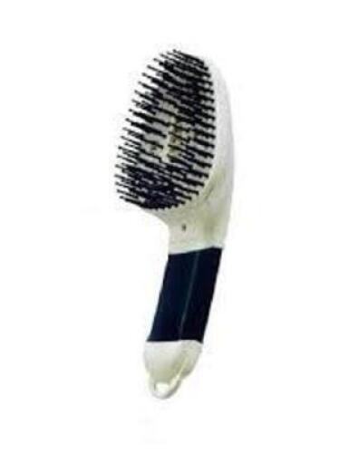 DESCRIPTION: (1) PET BRUSH WITH ULTRASONIC FLEA REPELLER BRAND/MODEL: IONIC INFORMATION: WHITE RETAIL$: $29.98 EA QTY: 1