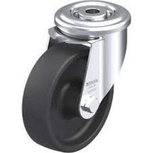 DESCRIPTION: (1) CASE OF (10) RUBBER SWIVEL PLATE CASTER BRAND/MODEL: VALUE COLLECTION #66388802 SIZE: 3" RETAIL$: $39.53 EA QTY: 1