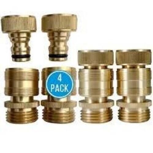 DESCRIPTION: (10) QUICK CONNECTOR GARDEN HOSE BRAND/MODEL: HIPPO HOSE #86064 SIZE: 3/4 PT RETAIL$: $20.47 EA QTY: 10