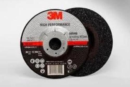 DESCRIPTION: (20) HIGH PERFORMANCE DEPRESSED CENTER GRINDING WHEEL BRAND/MODEL: 3M #66549 INFORMATION: 36 GRADE SIZE: 5" RETAIL$: $104.91 EA QTY: 20