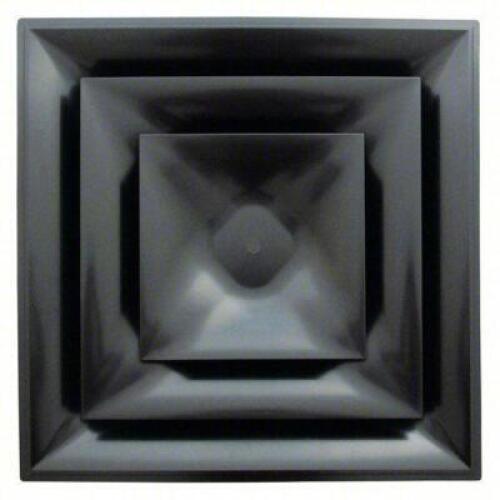 DESCRIPTION: (2) CEILING DIFFUSER BRAND/MODEL: AMERICAN LOUVER #52CE99 SIZE: 23 3/4 in H, 23 3/4 in W RETAIL$: $66.62 EA QTY: 2