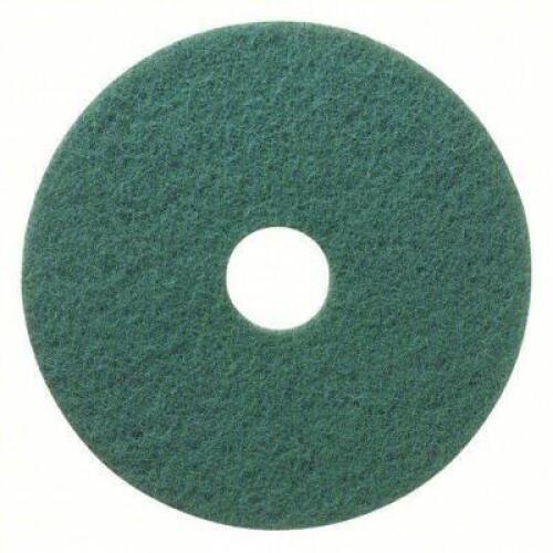 DESCRIPTION: (1) CASE OF (5) SCRUBBING PAD BRAND/MODEL: TOUGH GUY #402W24 SIZE: Deep Scrubbing, Green, 20 in Dia, Nylon/Polyester RETAIL$: $56.09 EA Q