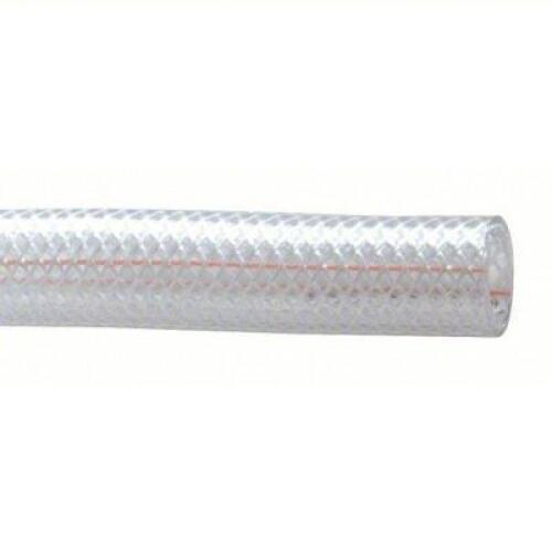 DESCRIPTION: (2) ROLLS OF CLEARBRAID TUBING BRAND/MODEL: KURI-TEC #4HM04 SIZE: PVC, 3/8 in Inside Dia, 19/32 in Outside Dia, 100 ft Lg, Clear RETAIL$: