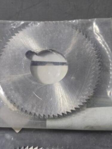 (2) HSS SLOTTING & SLITTING SAWS