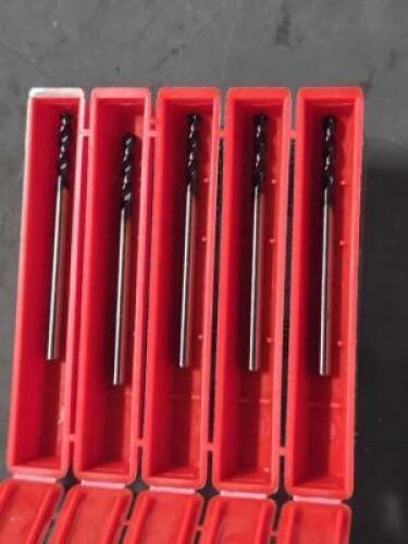 (5) COBALT SCREW MACHINE LNGTH DRILLS