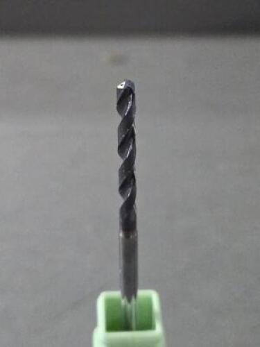 (1) SOLID CARBIDE THRU COOLANT MICRO DRILL BIT