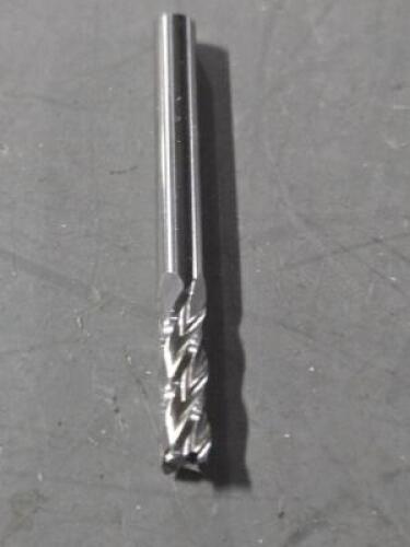 (2) SOLID CARBIDE SQ END MILL