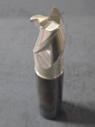 (2) CARBIDE CORNER RADIUS END MILL