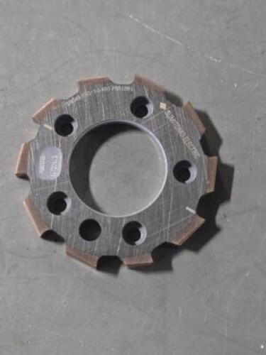 (2) CARBIDE INTERCHANGABLE REAMER HEADS