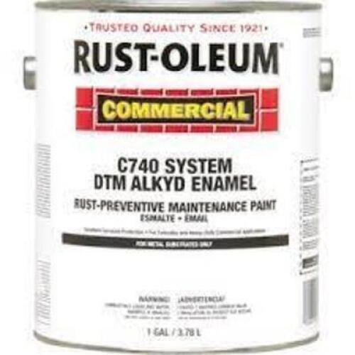 DESCRIPTION: (2) RUST PREVENTIVE MAINTENANCE PAINT BRAND/MODEL: RUST-OLEUM C740 SYSTEM INFORMATION: SAFETY YELLOW RETAIL$: $49.21 EA SIZE: 1 GALLON QT