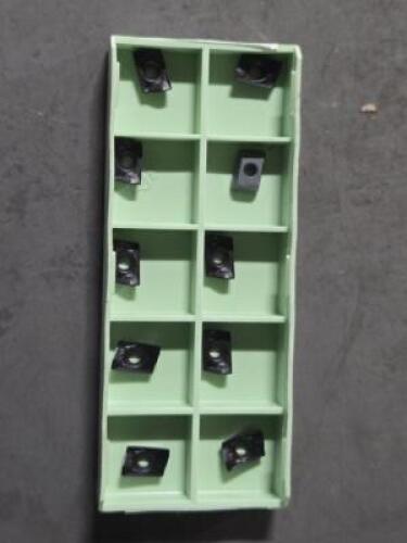 (10) CARBIDE MILLING INSERTS